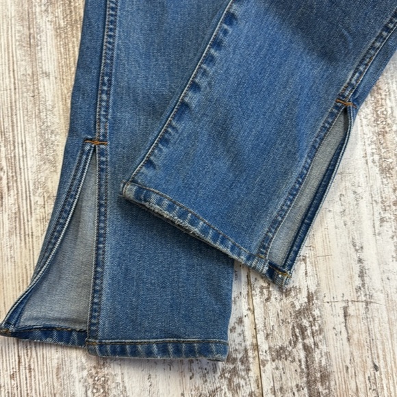 Something Navy Denim Skinny Split Hem Jeans Size 2 - Picture 8 of 9